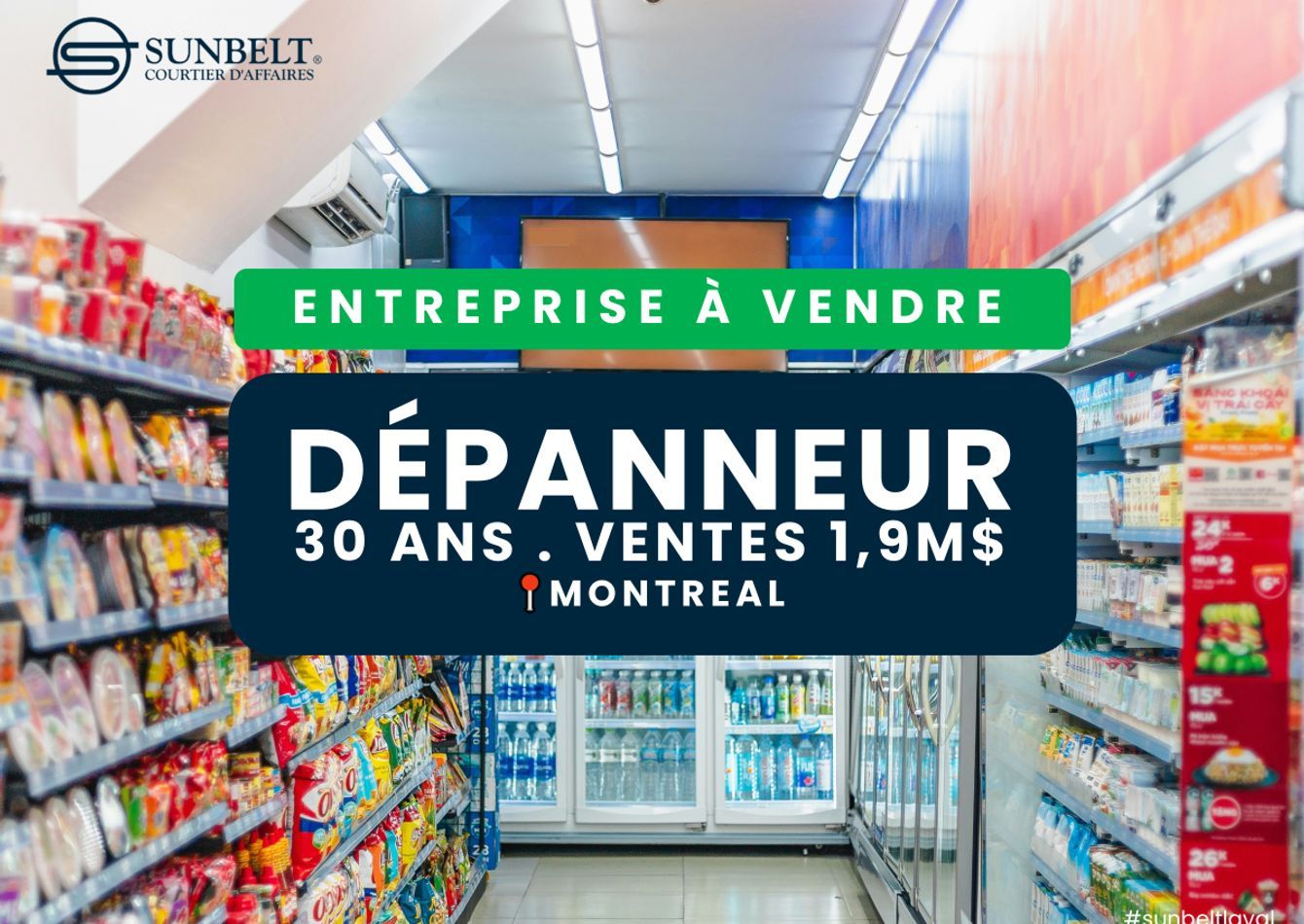 Image of ACCEPTED OFFER - DÉPANNEUR for sale . 30 years . 