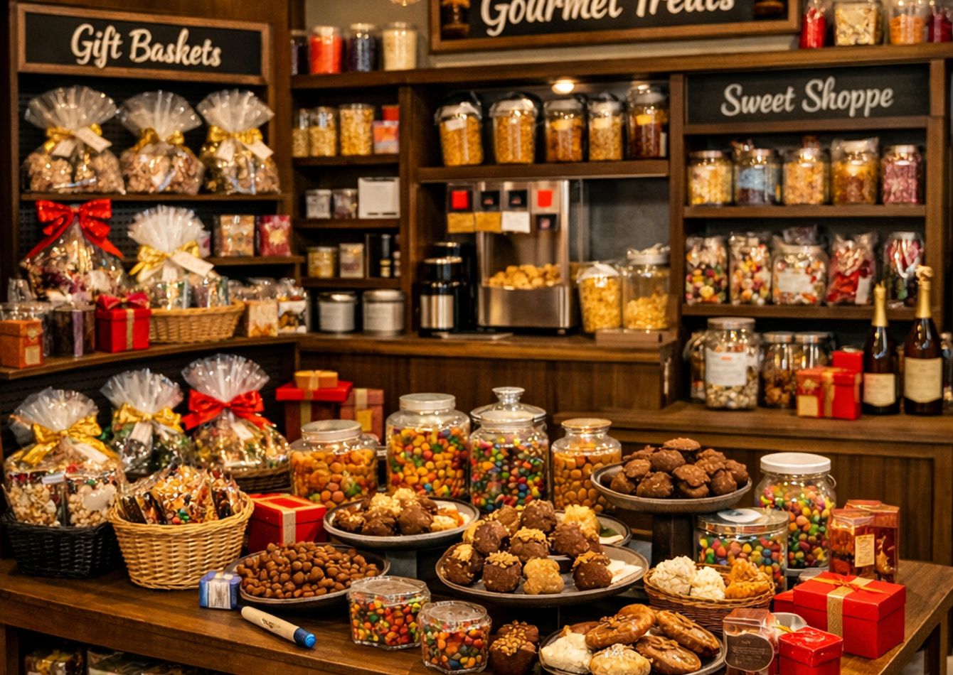 Image of 50% Seller Financing – Established Gourmet Popcorn & Gift Business SC2210