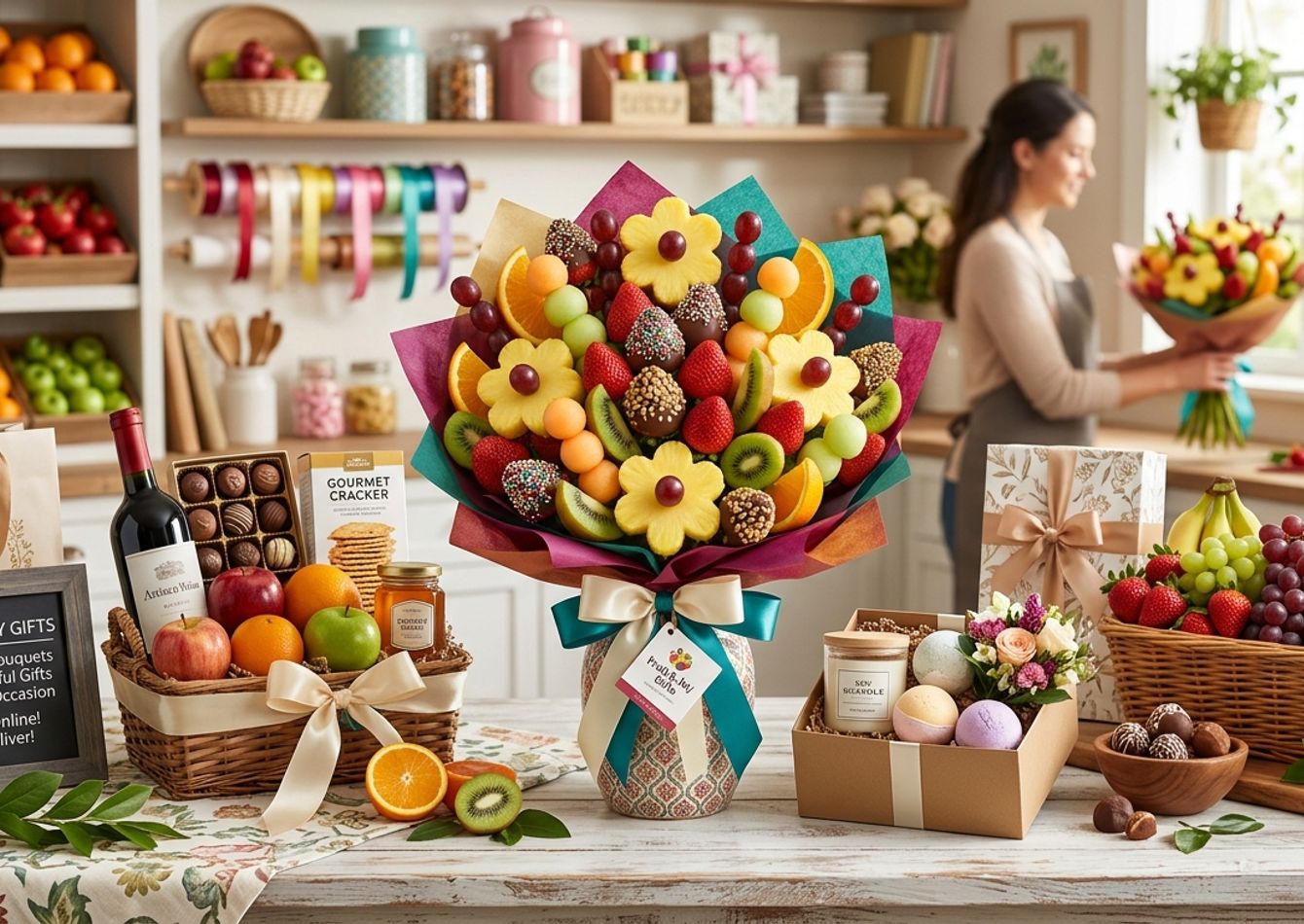 Image of  SBA Approved Semi-Absentee Fruit Bouquet & Gift Business in Northern Nevada- SC2271