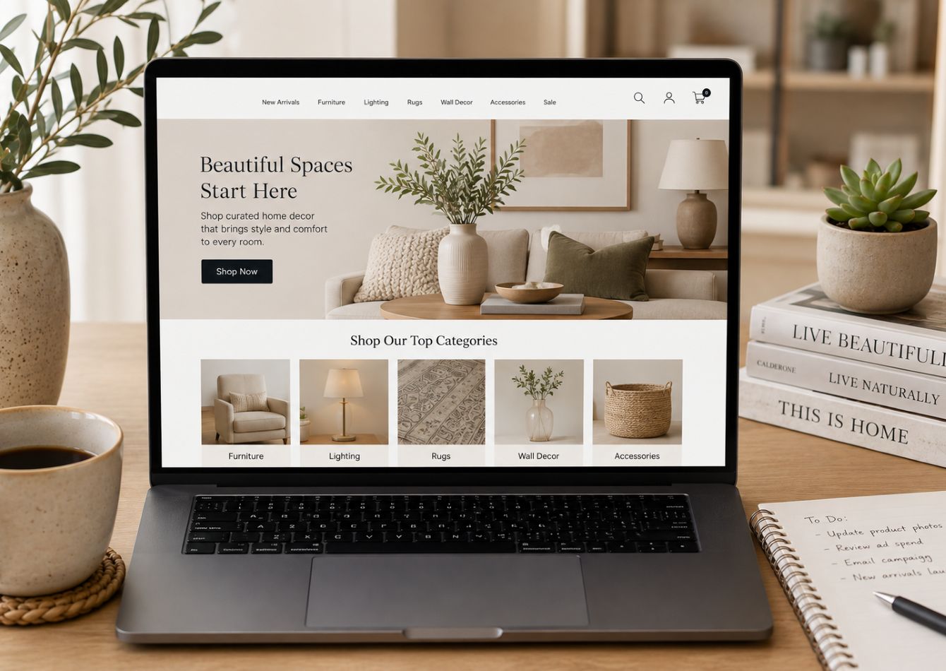 Image of E-Commerce Retailer | High-End Home Décor SA1775