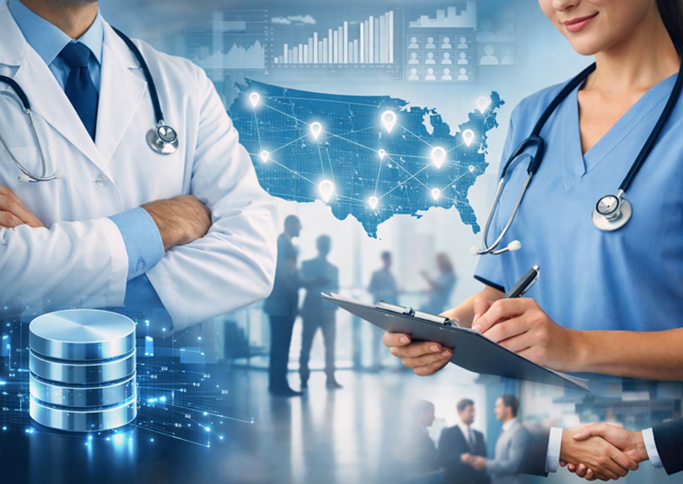 Image of  National Healthcare Recruiting Firm | Remote Model