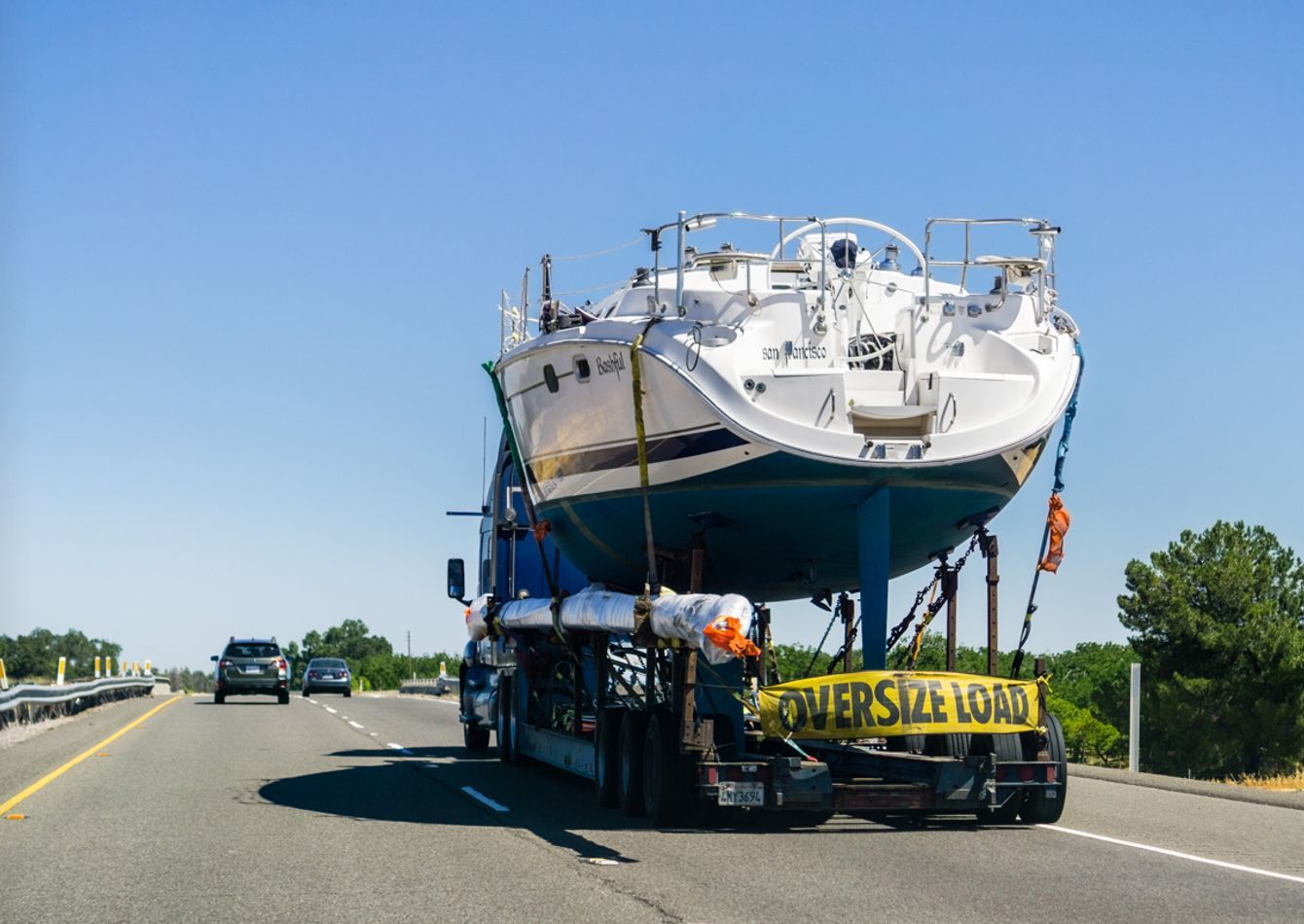 Image of One of America's Largest Yacht & Boat Haulers — Serving 48 States Since 1954!