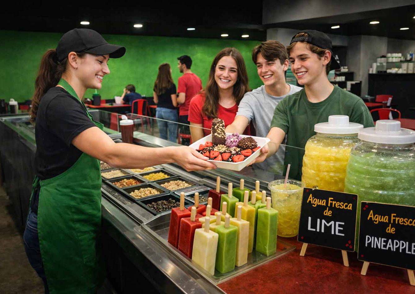 Image of Sweet Success: Colorful Dessert Spot With Strong Local Appeal