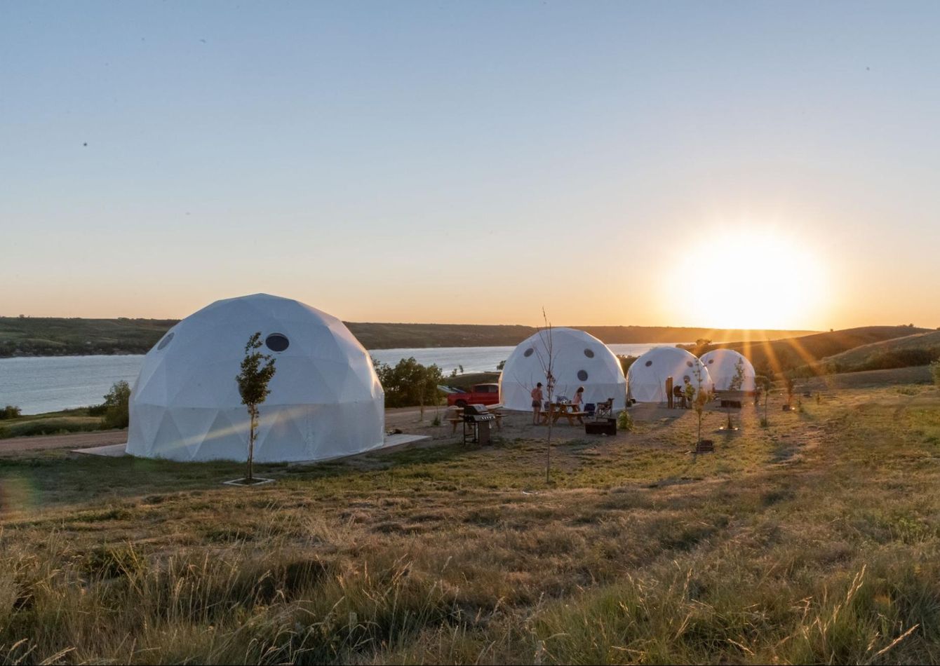 Image of Seasonal recreational business on Buffalo Pound Lake