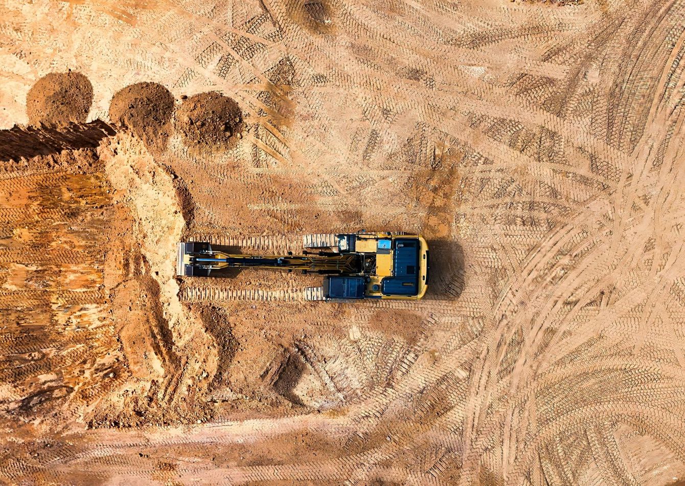 Image of Construction Excavating Equipment Renting
