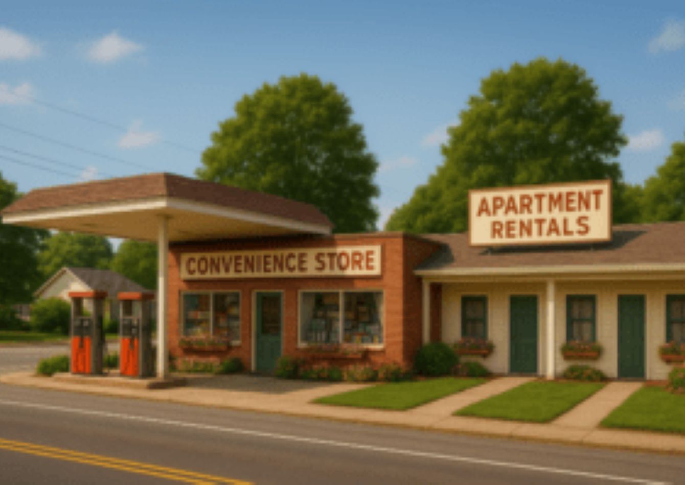Image of PRICE REDUCED! Local & Established: Convenience Store, Gas Station, Rental Property, more