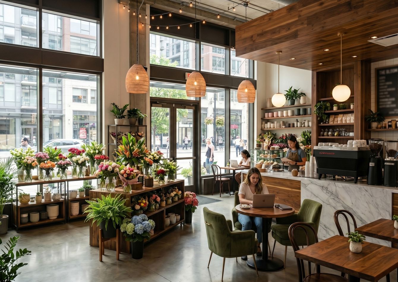 Image of Thriving Hybrid Floral Boutique & Café | Multi-Stream Revenue ($1M+) | Eastern Ontario