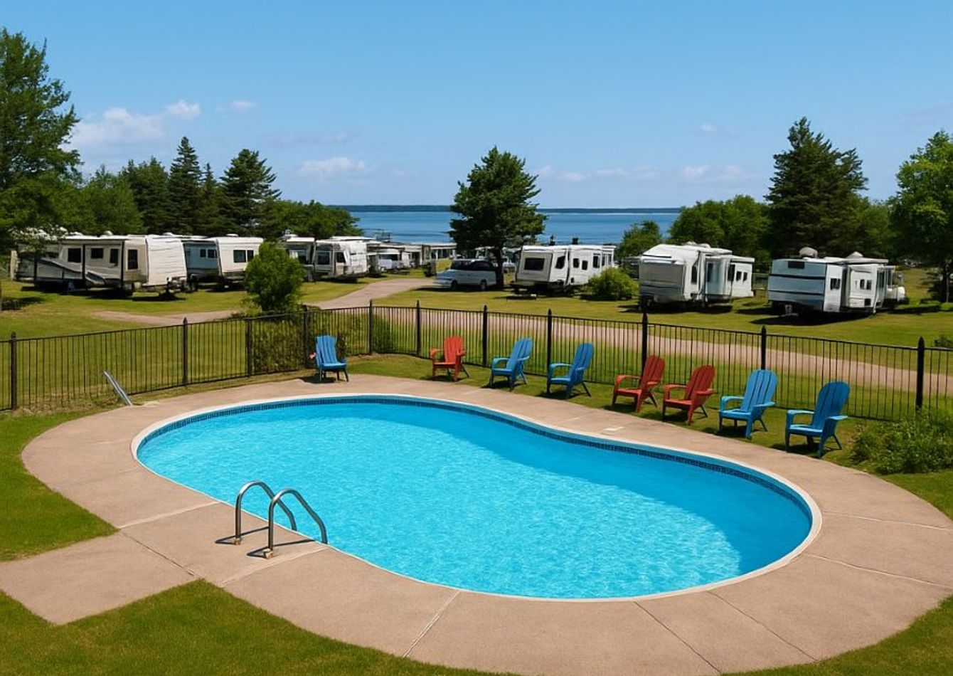 Image of Campground for Sale Atlantic Canada – 100+ Lots, Pool & Shore Access | Asset Sale