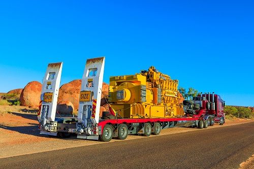 Image of Heavy Haul Transportation Company with Real Estate