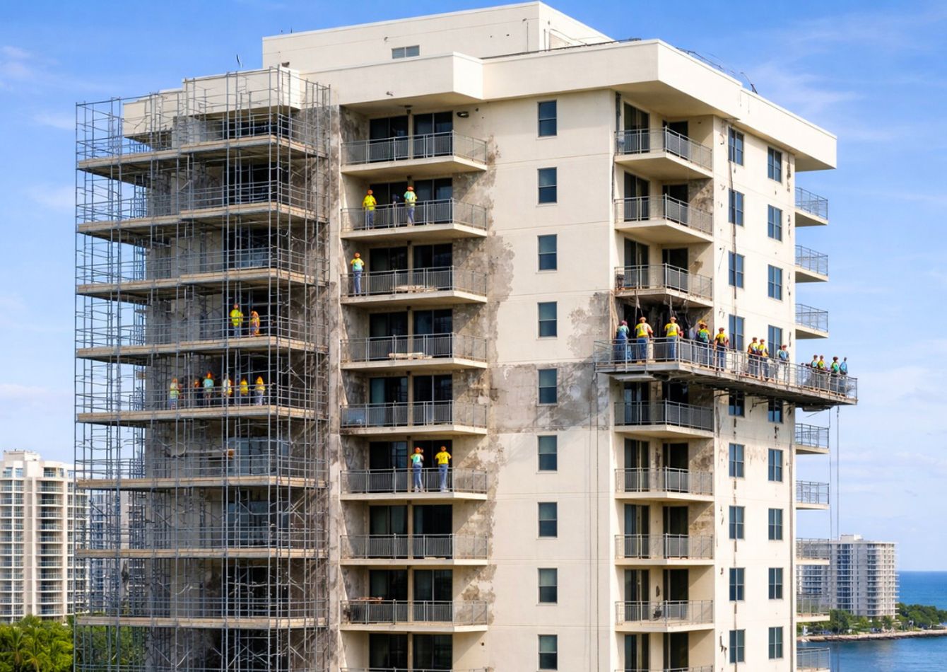 Image of Commercial Building Envelope Restoration Contractor – South Florida