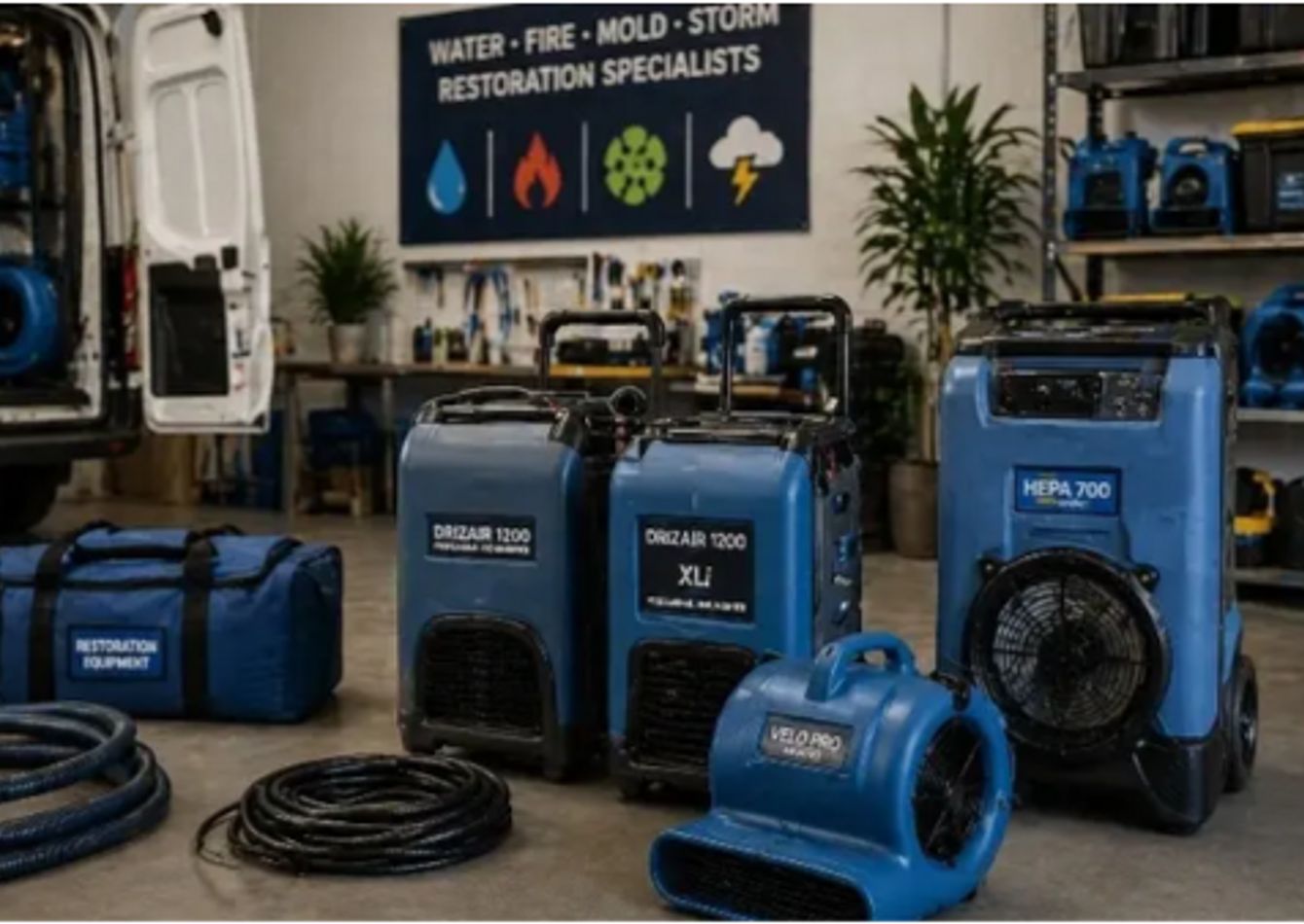 Image of Restoration Equipment Package | Ready to Operate