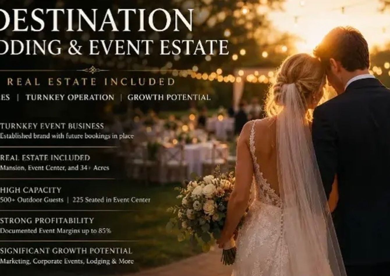 Image of Destination Wedding & Event Estate | 35 Acres | Mansion + Event Center