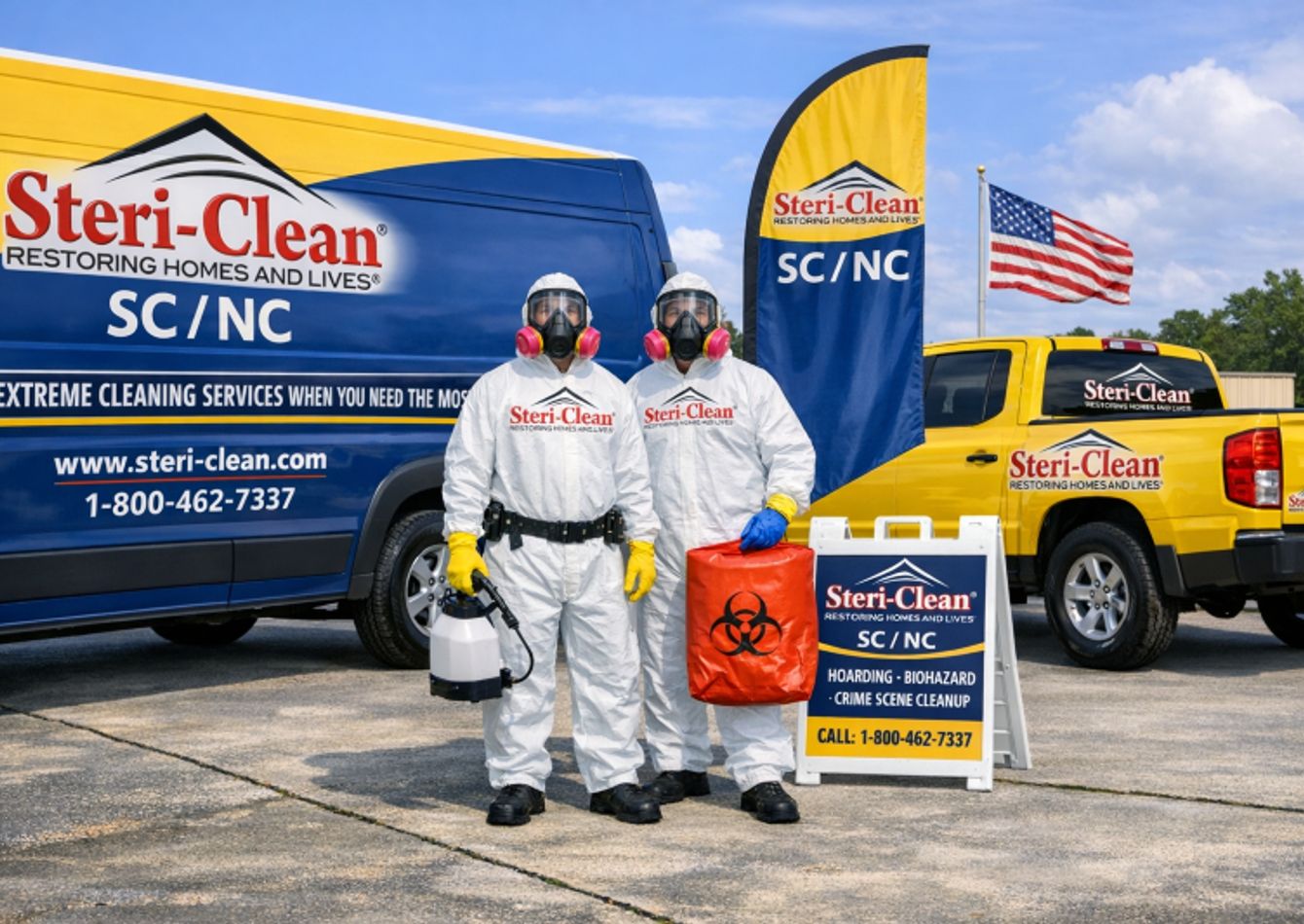 Image of Steri‑Clean Biohazard & Remediation Market Franchise — Exclusive SC & Western NC (8 Territories)