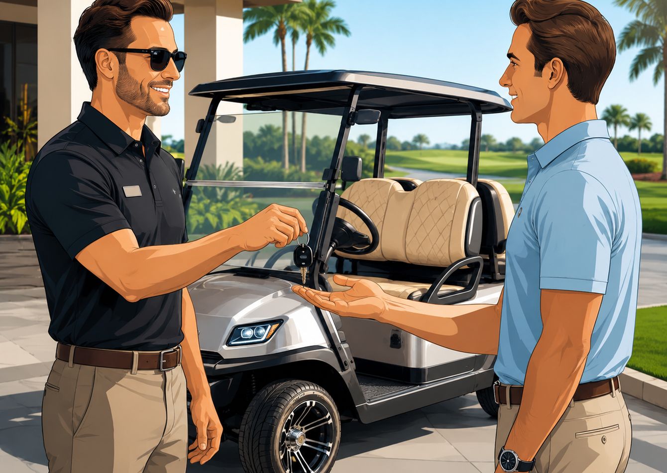 Image of Owner-Operated Golf Cart Rental — Clean Lowcountry Play | Untapped Growth | Local Operator Required