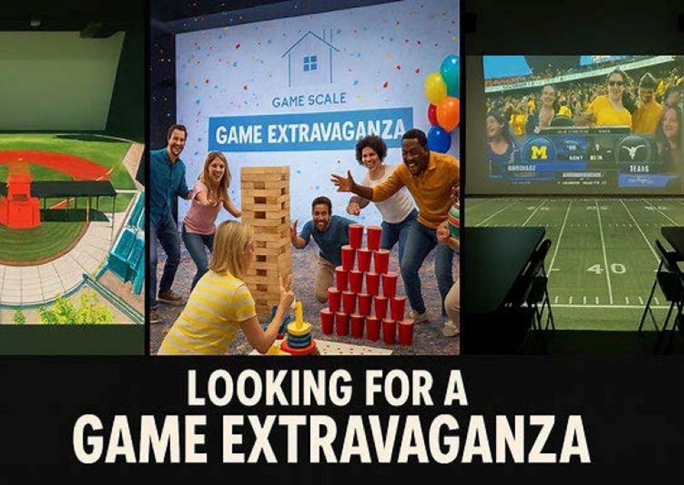 Image of ENTERTAINMENT EVENT SPACE — LED Floor & 22' Cinema for Birthday Parties & Corporate Events
