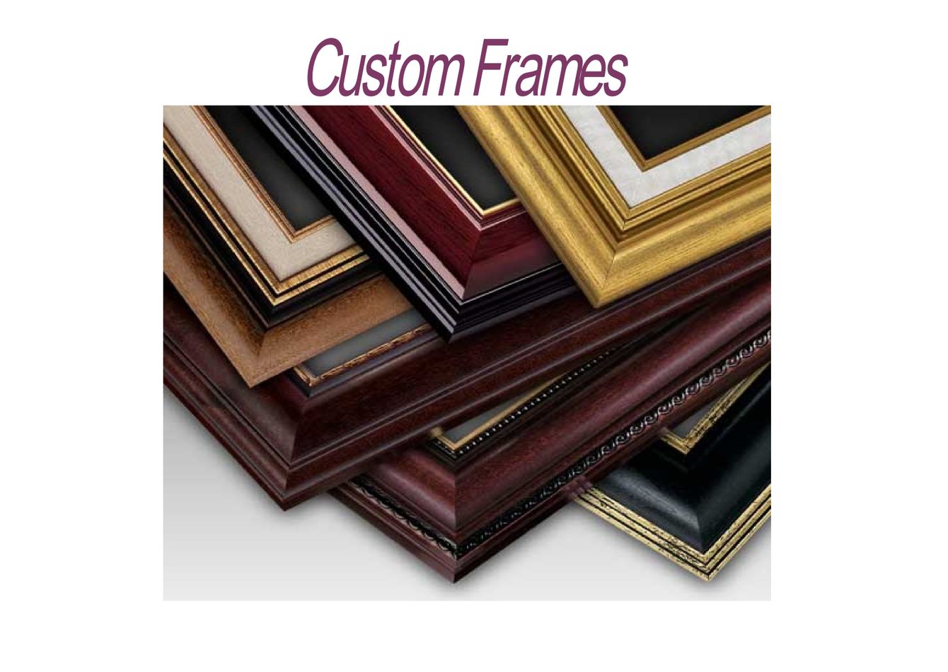 Image of Custom Picture Framing